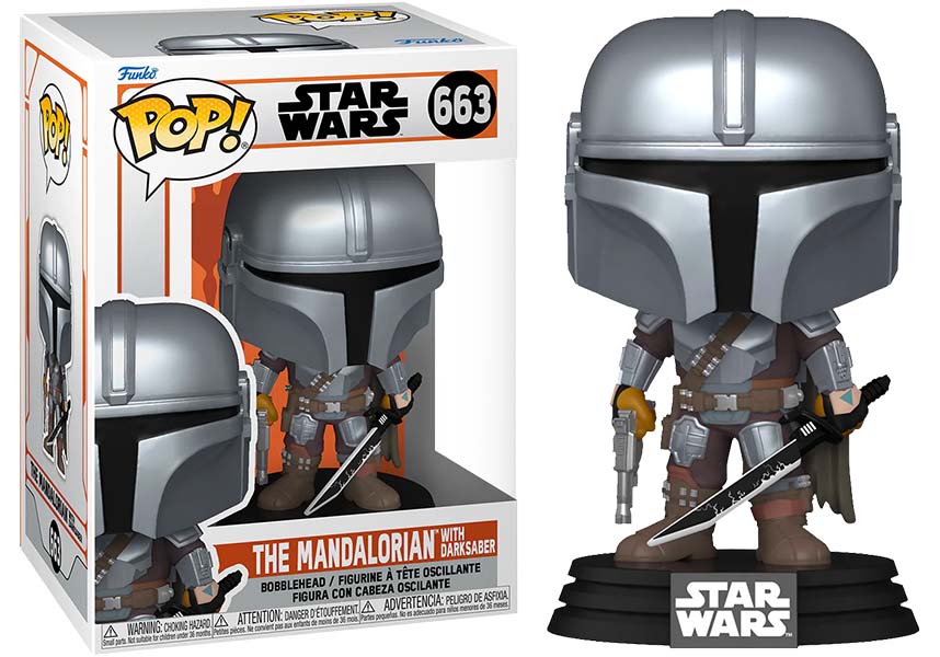 Star Wars: Mandalorian With DarkSaber | POP! VINYL