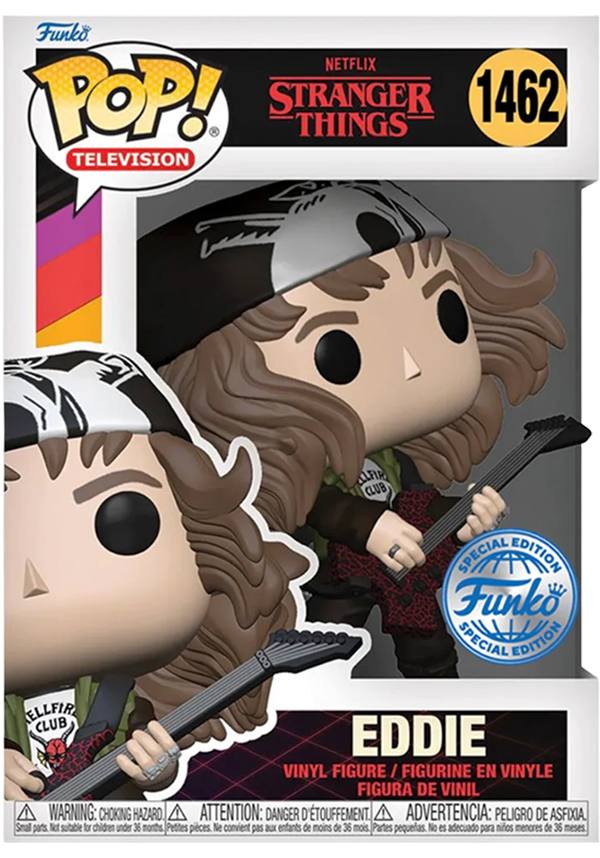 Stranger Things: Hunter Eddie With Guitar Metallic | POP! VINYL [RS]