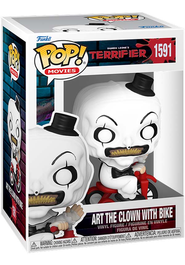 Terrifier: Art the Clown With Bike | POP! VINYL