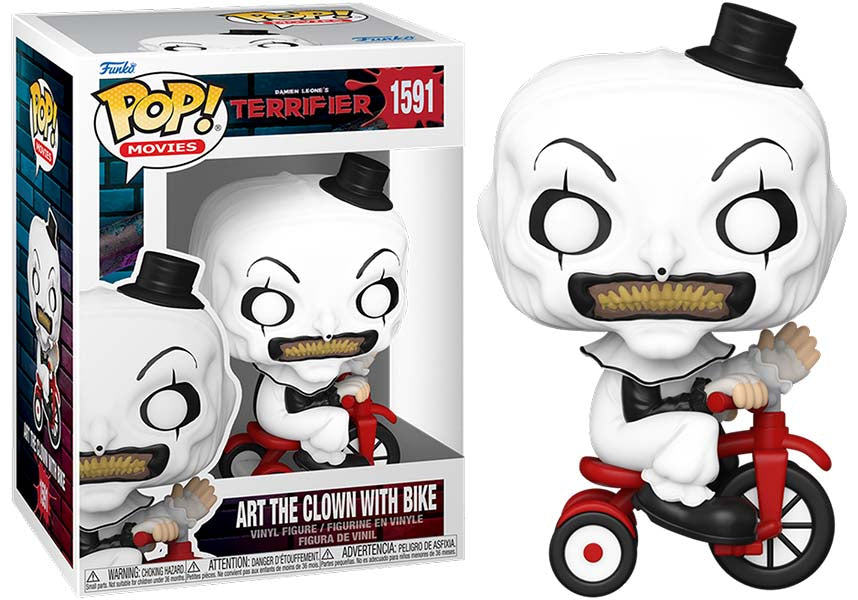 Terrifier: Art the Clown With Bike | POP! VINYL