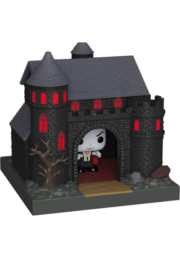 Universal Monsters: Castle w/ Dracula Bitty | POP!