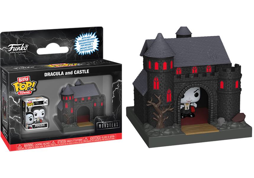 Universal Monsters: Castle w/ Dracula Bitty | POP!