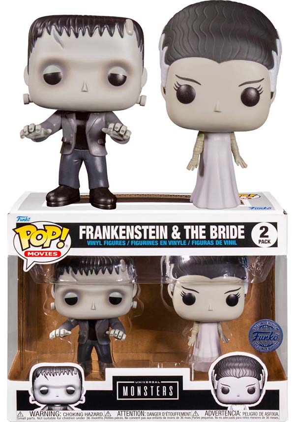 Frankenstein & Bride Black/White | POP! VINYL [RS]