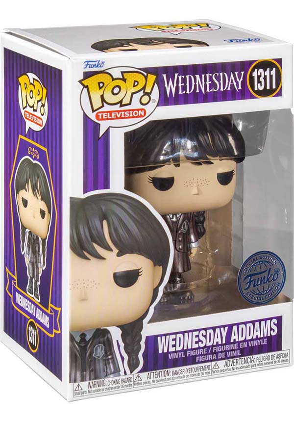 Funko - Wednesday (2022) - Wednesday Addams Metallic Pop! Vinyl - Buy  Online Australia