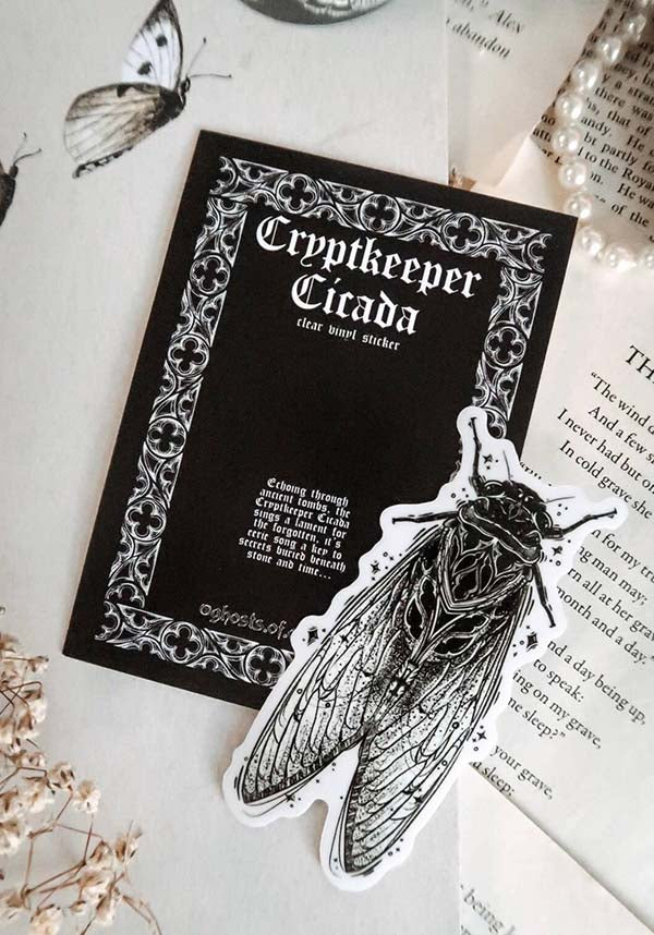 Cryptkeeper Cicada | STICKER