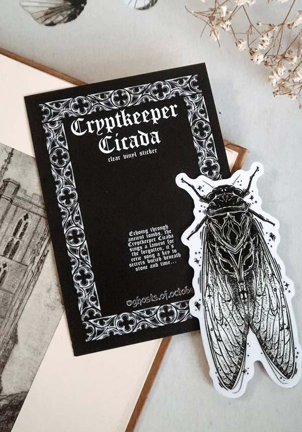 Cryptkeeper Cicada | STICKER