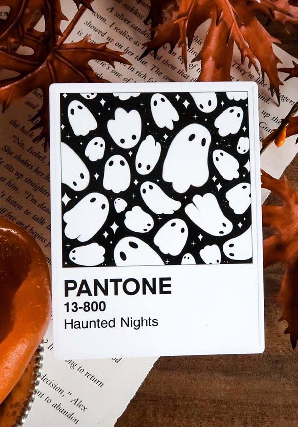Haunted Nights Pantone | STICKER