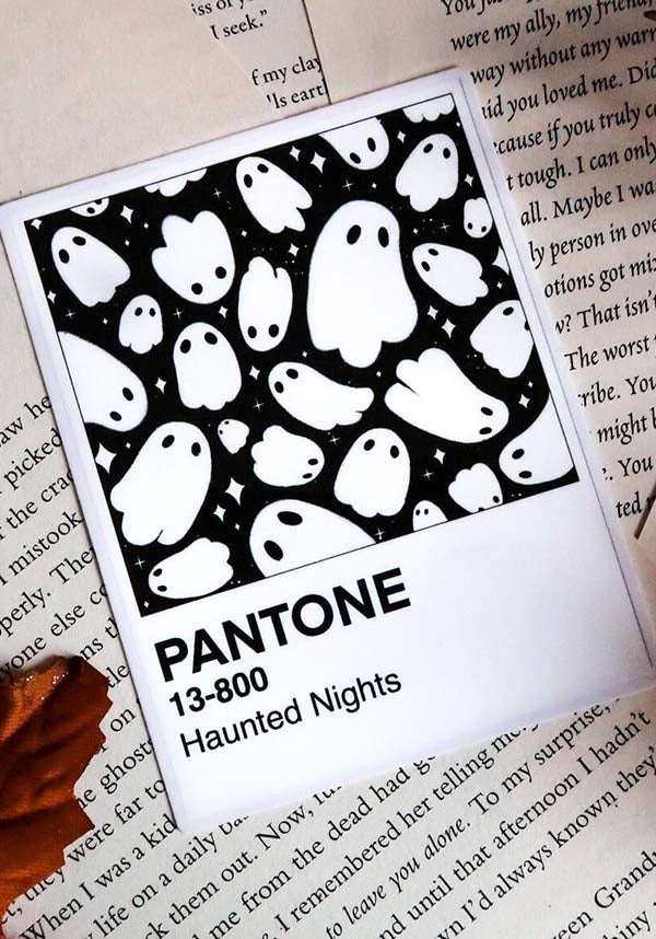 Haunted Nights Pantone | STICKER
