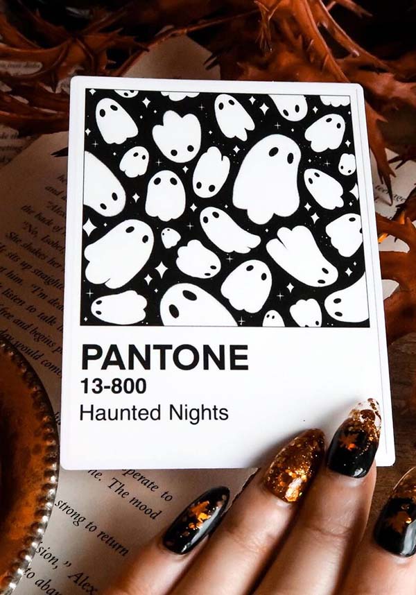 Haunted Nights Pantone | STICKER