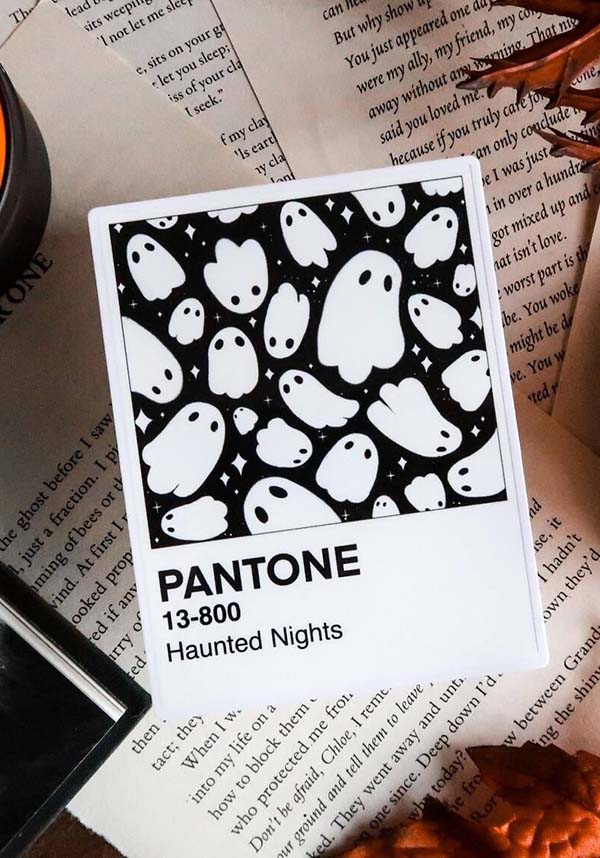 Haunted Nights Pantone | STICKER