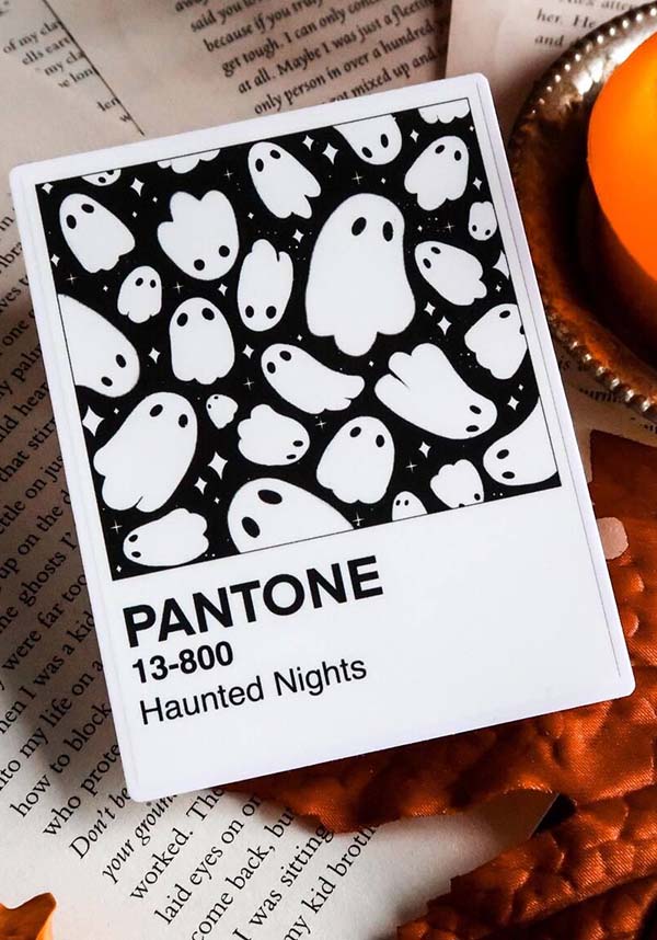 Haunted Nights Pantone | STICKER
