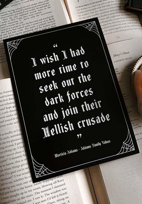 Hellish Crusade [A5] | PRINT - Beserk - addams family, all, art, art print, black, black and white, christmas gift, christmas gifts, clickfrenzy15-2023, discountapp, fp, gift, gift idea, gift ideas, gifts, GO00024, googleshopping, goth, goth homeware, gothic, gothic gifts, gothic homeware, gothic homewares, halloween homeware, halloween homewares, home, homeware, homewares, mens gift, mens gifts, morticia, print, R210922, sep22, Sept