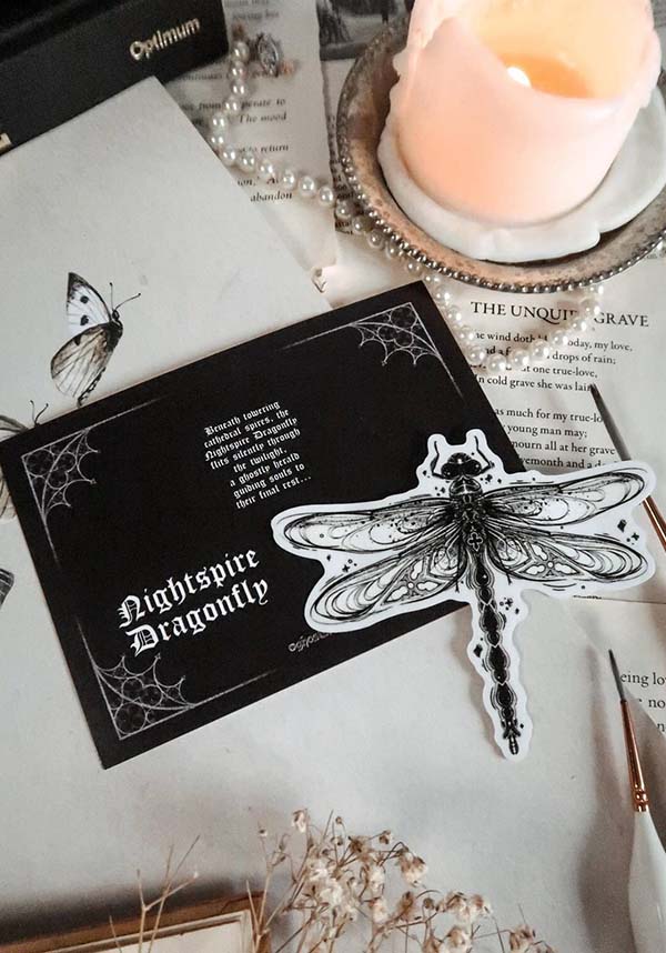 Nightspire Dragonfly | STICKER