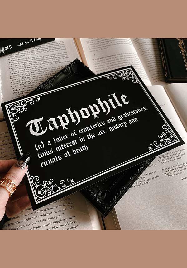 Taphophile [A5] | PRINT - Beserk - all, art, art print, black, black and white, christmas gift, christmas gifts, clickfrenzy15-2023, discountapp, fp, gift, gift idea, gift ideas, gifts, GO00024, googleshopping, goth, goth homeware, gothic, gothic gifts, gothic homeware, gothic homewares, halloween homeware, halloween homewares, home, homeware, homewares, mens gift, mens gifts, print, R210922, sep22, Sept