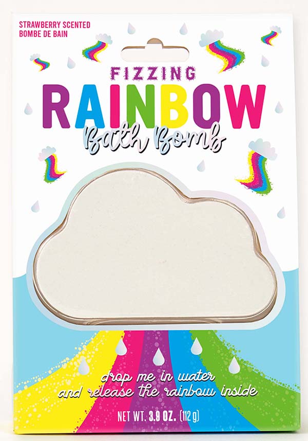Fizzing Rainbow Cloud | BATH BOMB*