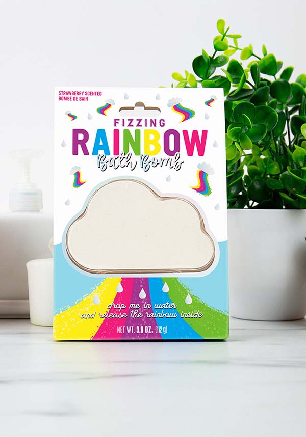 Fizzing Rainbow Cloud | BATH BOMB*