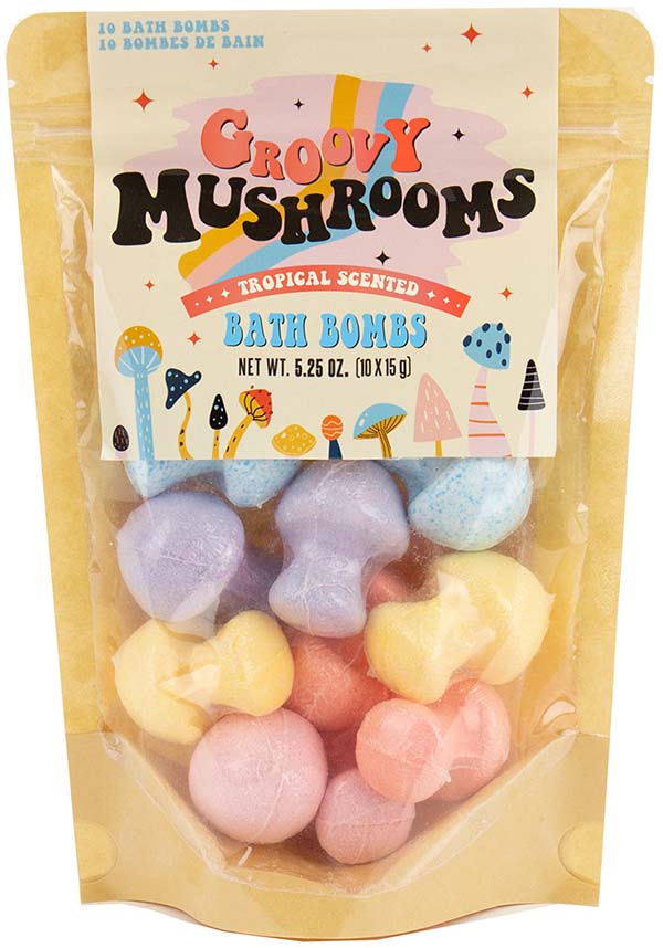 Groovy Mushrooms | BATH BOMBS