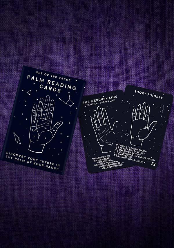 Palm Reading | CARDS - Beserk - all, black, clickfrenzy15-2023, cpgstinc, discountapp, fp, gift, gift idea, gift ideas, goth, gothic, home, homeware, homewares, magic, may21, palm, palmistry, R160521, tarot, tarot card, williamvalentine, witch, witchcraft, witchy