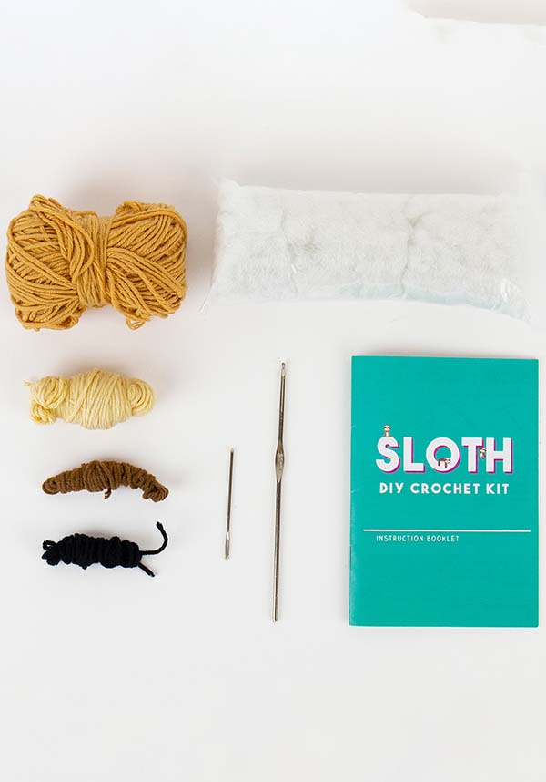DIY Sloth Crochet Kit