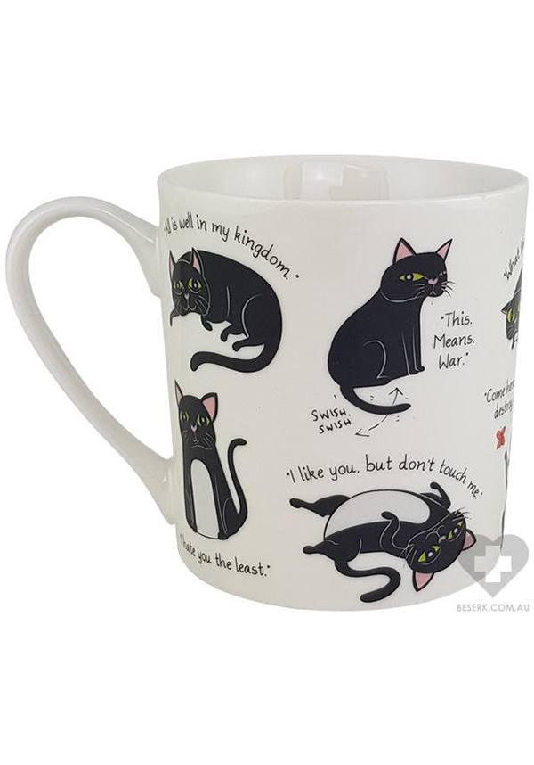 Cattitude | MUG - Beserk - all, animal, black, cats, christmas gift, christmas gifts, clickfrenzy15-2023, cpgstinc, curated, cute animals, discountapp, fp, gift, gift idea, gift ideas, gifts, home, homewares, kitchen, mens gifts, mug, oct19, winter, winter homewares