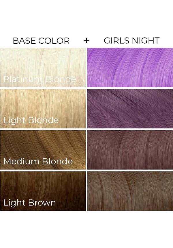Girls Night | HAIR COLOUR [118ml] - Beserk - all, arctic fox, artic fox, clickfrenzy15-2023, colour:purple, cosmetics, discountapp, fp, hair colour, hair dye, hair purple, labelvegan, lavender, lethal industries, light purple, mermaid, pastel, pastel goth, pastel purple, purple, rainbow, vegan, violet