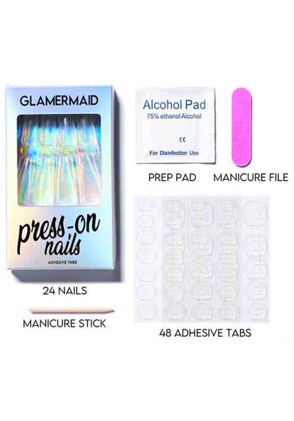 Black Pool | PRESS ON NAILS - Beserk - accessories, all, black, clickfrenzy15-2023, coffin, coffin shape, cosmetics, discountapp, fake nails, false nails, fp, GL15082022, glossy, googleshopping, gothic accessories, halloween nail, halloween nails, ladies accessories, nail, nail accessories, nail art, nail artist, nails, R180922, sep22, Sept, witch, witchy