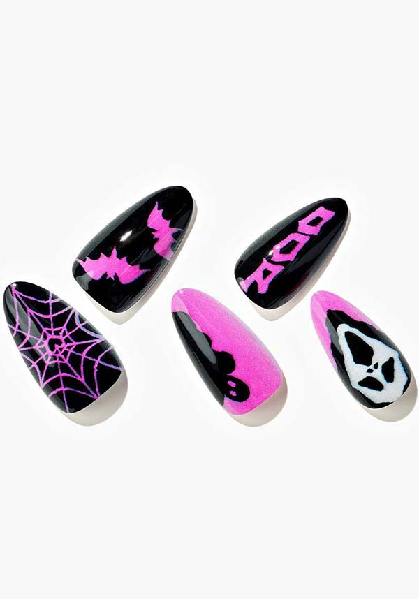 Pink Grimace/Almond | PRESS ON NAILS