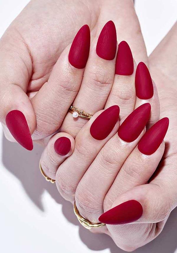 Red Nails 💅🏼 | Gallery posted by magen reaves | Lemon8