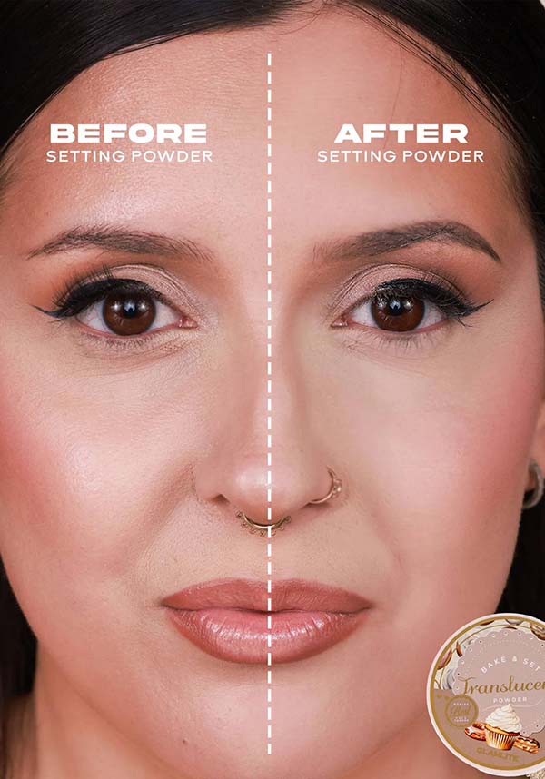 Translucent | BAKE &amp; SET POWDER