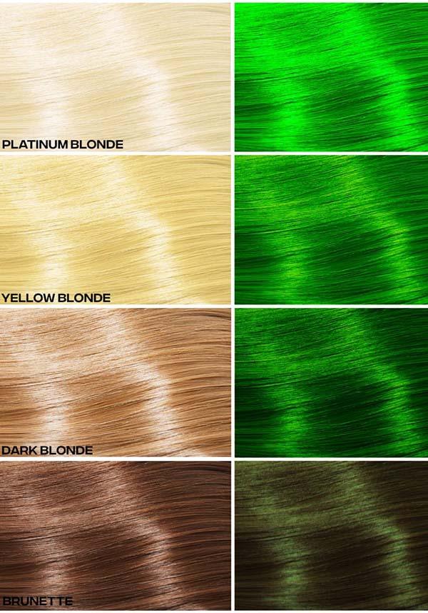 Kowabunga | HAIR COLOUR - Beserk - 420sale, all, bright green, clickfrenzy15-2023, colour:green, cosmetics, cpgstinc, discountapp, dye, dyes, fp, GD023801, GDY-GWP, good dye young, gooddyeyoung, green, hair, hair color, hair colour, hair colours, hair dye, hair dyes, hair green, hair products, labelvegan, mermaid, neon green, R010921, sep21, vegan