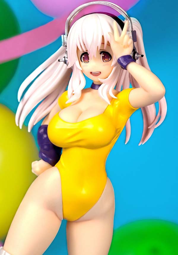 Super Sonico 80&#39;s Another Colour Yellow | FIGURE