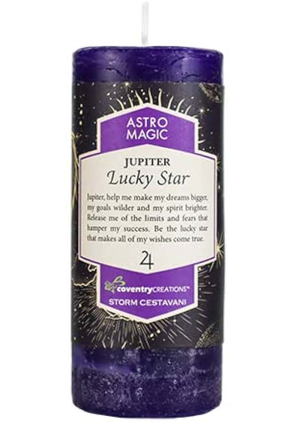 Astro Magic Jupiter Lucky Star | CANDLE