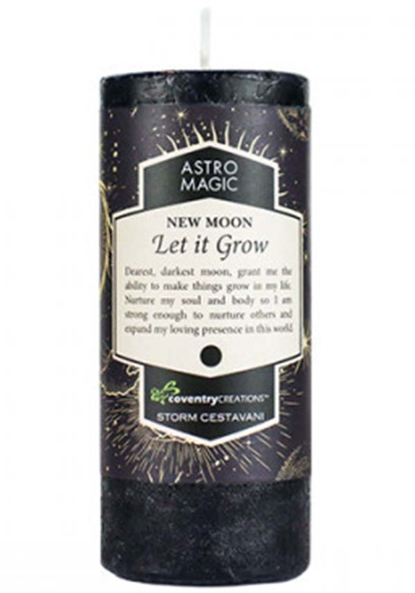 Astro Magic New Moon Let It Grow | CANDLE*