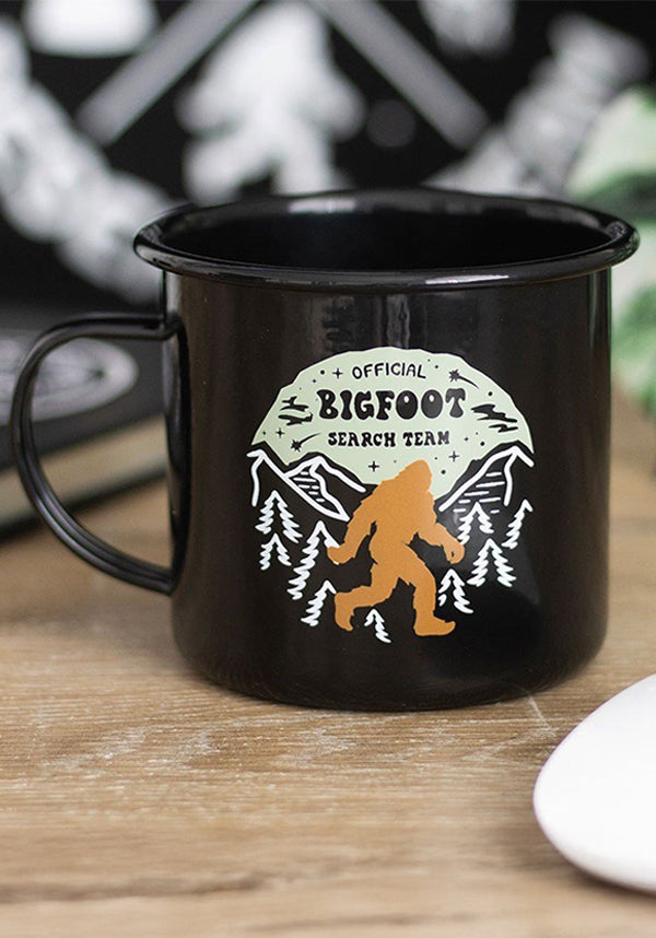 Bigfoot Search Team | ENAMEL MUG
