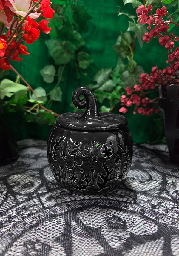 Black Folk Pumpkin | OIL BURNER AND WAX WARMER
