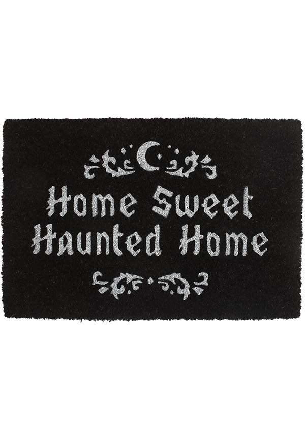 Home Sweet Haunted Home [Black] | DOORMAT