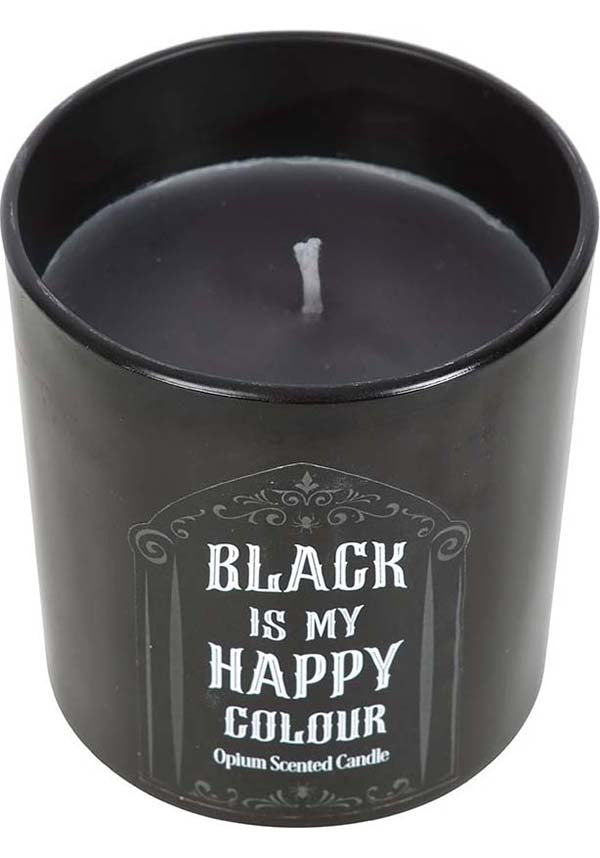 Black is My Happy Colour | OPIUM CANDLE