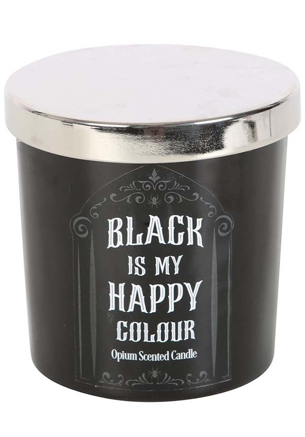 Black is My Happy Colour | OPIUM CANDLE