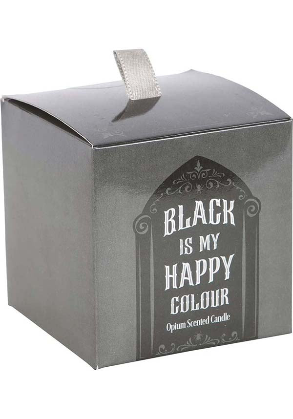Black is My Happy Colour | OPIUM CANDLE