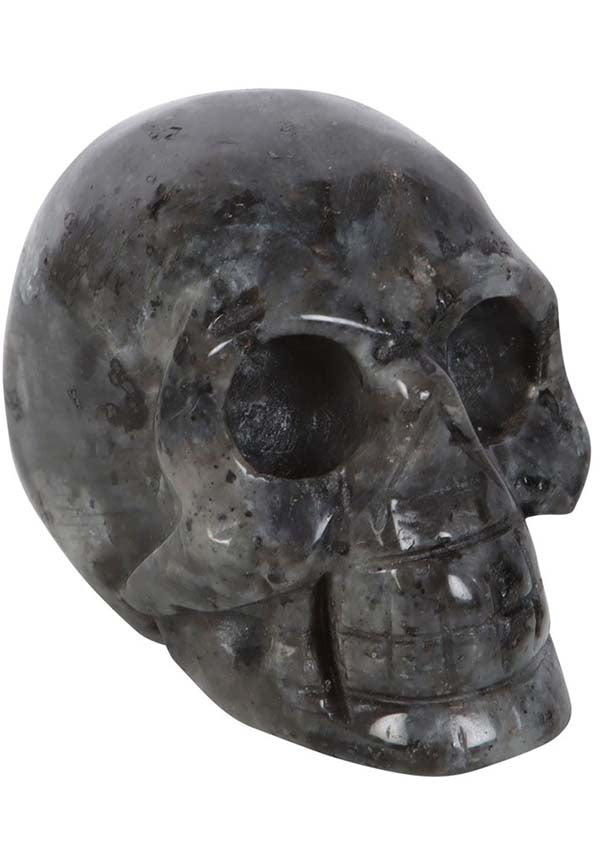 Black Labradorite | CRYSTAL SKULL*