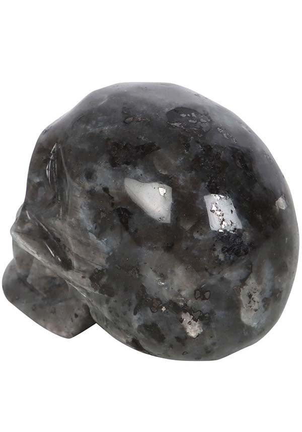 Black Labradorite | CRYSTAL SKULL*