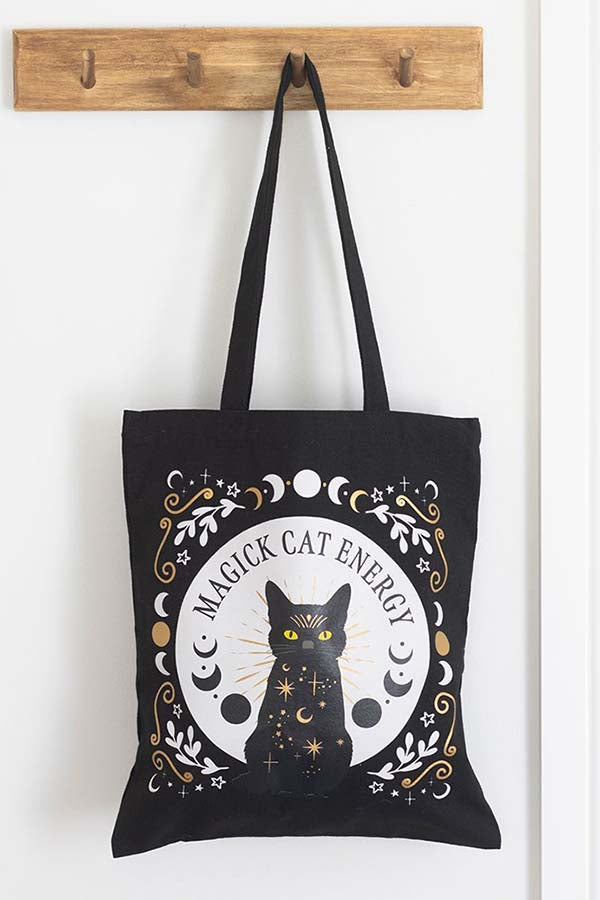 Black Magick Cat Energy | TOTE BAG