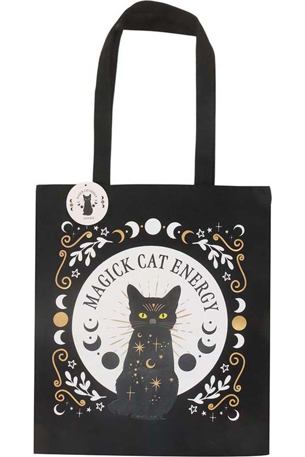 Black Magick Cat Energy | TOTE BAG