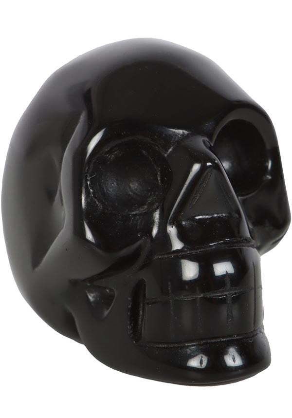 Black Obsidian | CRYSTAL SKULL*