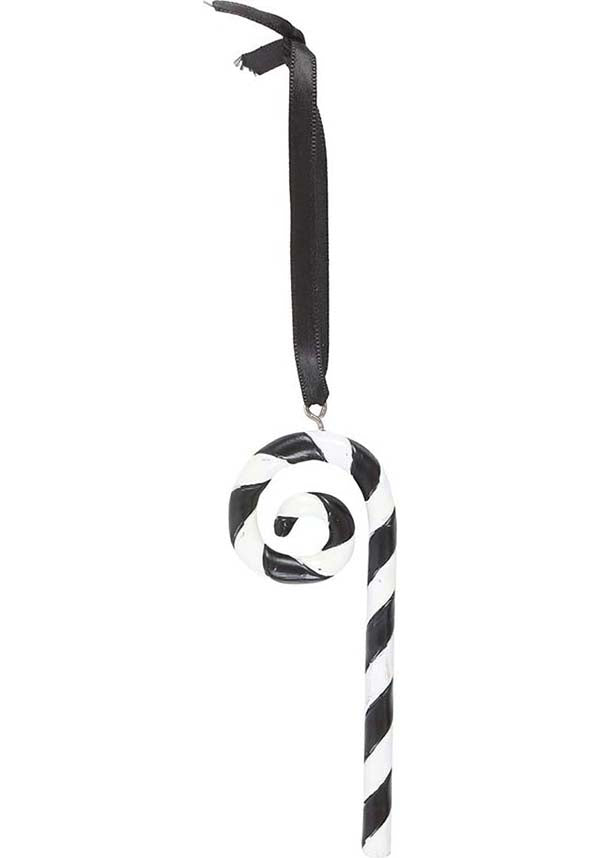 Candy Cane [Black/White] | HANGING ORNAMENT