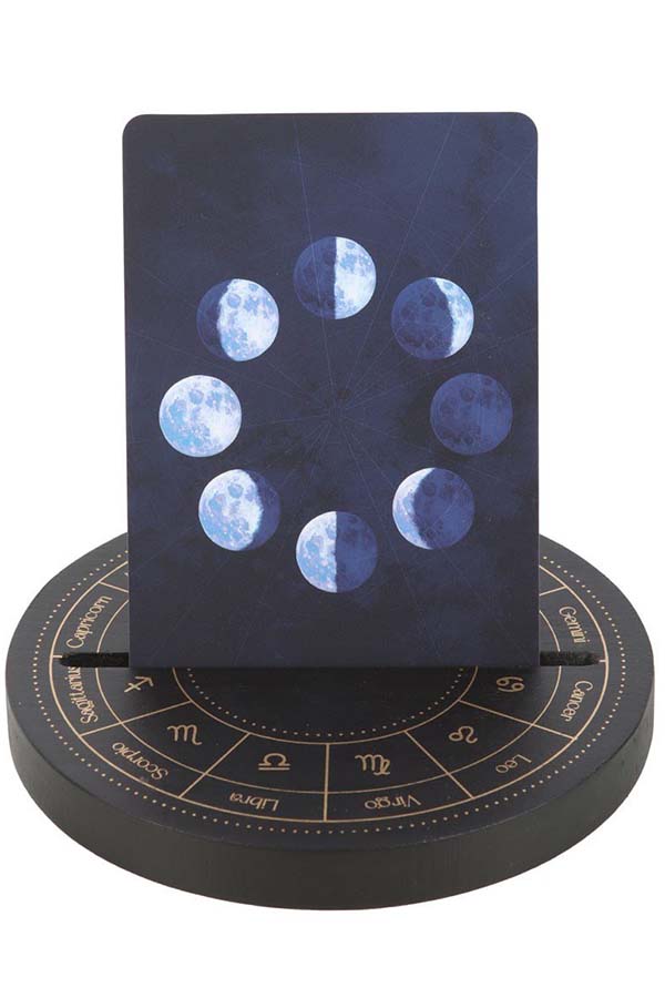 Black Zodiac: Wooden | TAROT CARD STAND