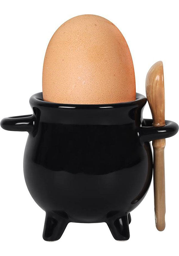 Cauldron | EGG CUP [With Broom Spoon]