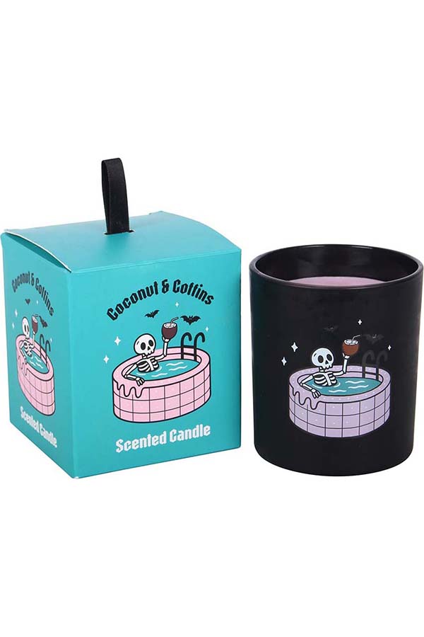 Coconut & Coffins Scented | CANDLE