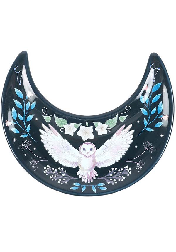 Crescent Moon Owl | TRINKET DISH