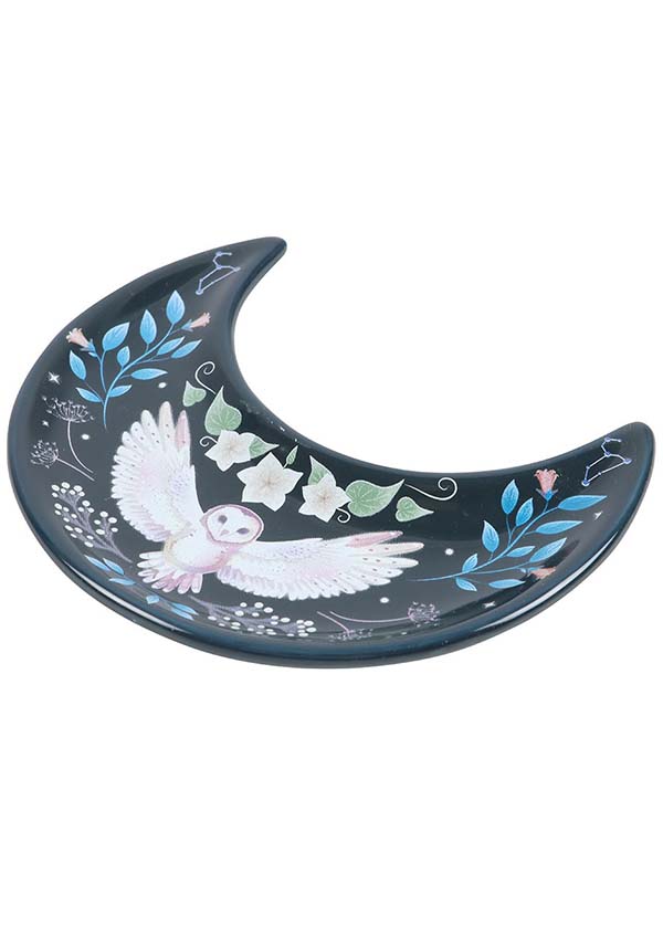 Crescent Moon Owl | TRINKET DISH